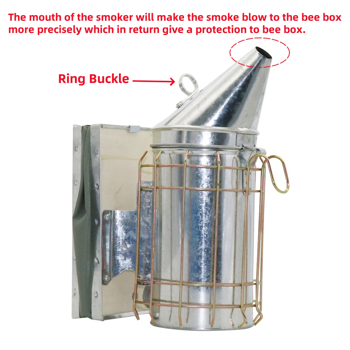 Beekeeping Stainless Steel Lea - مراجعة Bee Smoker Tool وسعره