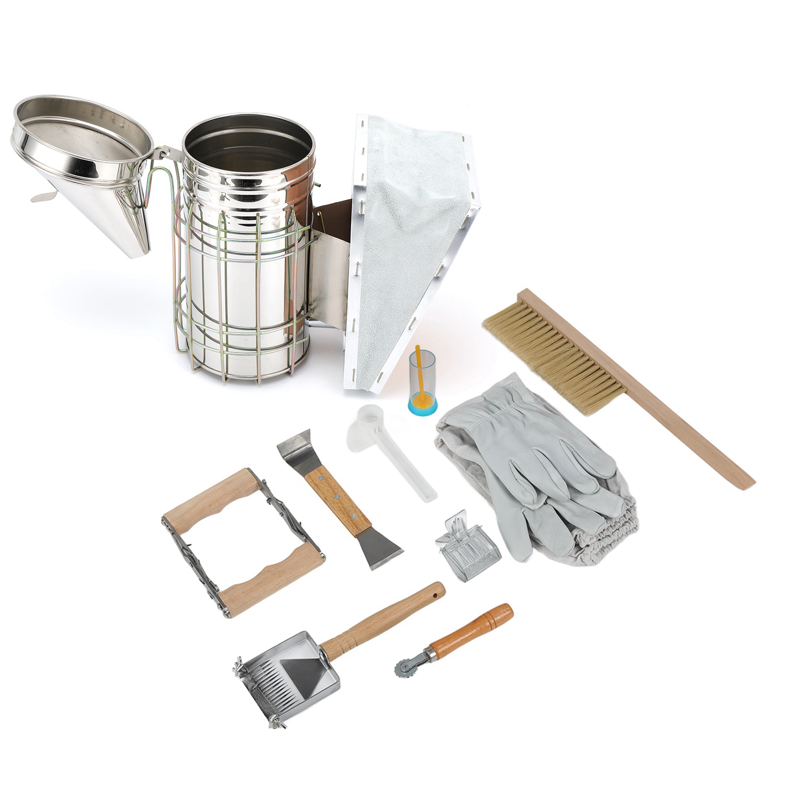 /Set Beekeeping Kit Frame Grip - مراجعة Bee Smoker Tool وسعره