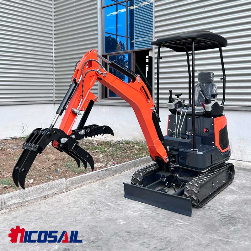 Multi-Use 1-2ton Mini Excavato - مراجعة Farming And Agriculture Jobs وسعره