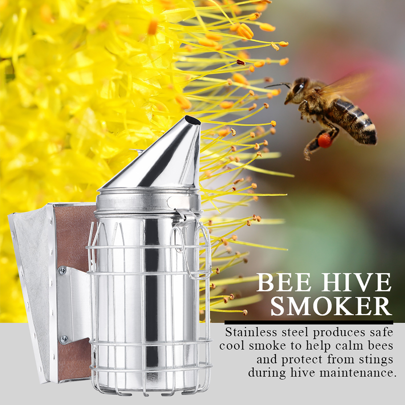 Bee Hive Smoker Bee Hive Smoke - مراجعة Bee Smoker Tool وسعره