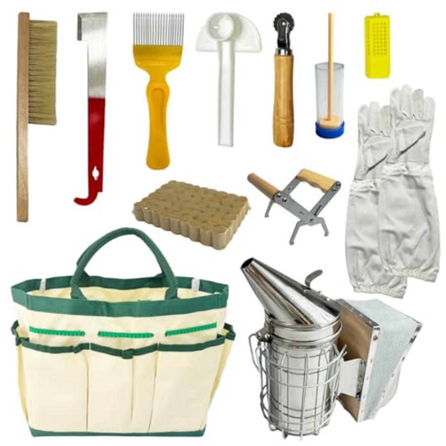 12Pcs Beekeeping Supplies, Bee - مراجعة Bee Smoker Tool وسعره
