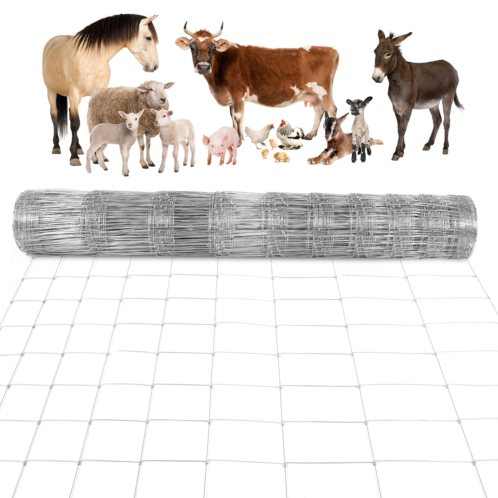 5FT/6FT Metal Farm Fence Net A - مراجعة Agriculture Farming Net وسعره
